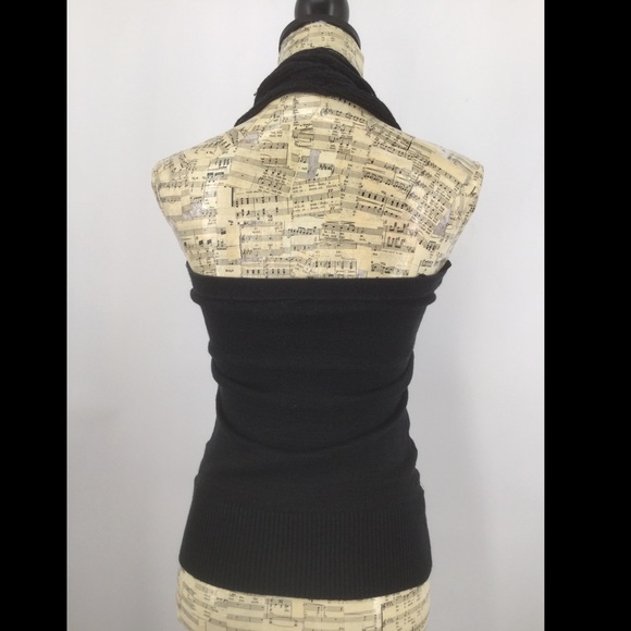 Derek Heart Med. Blue Tube Top/Bare Back - Picture 2 of 8